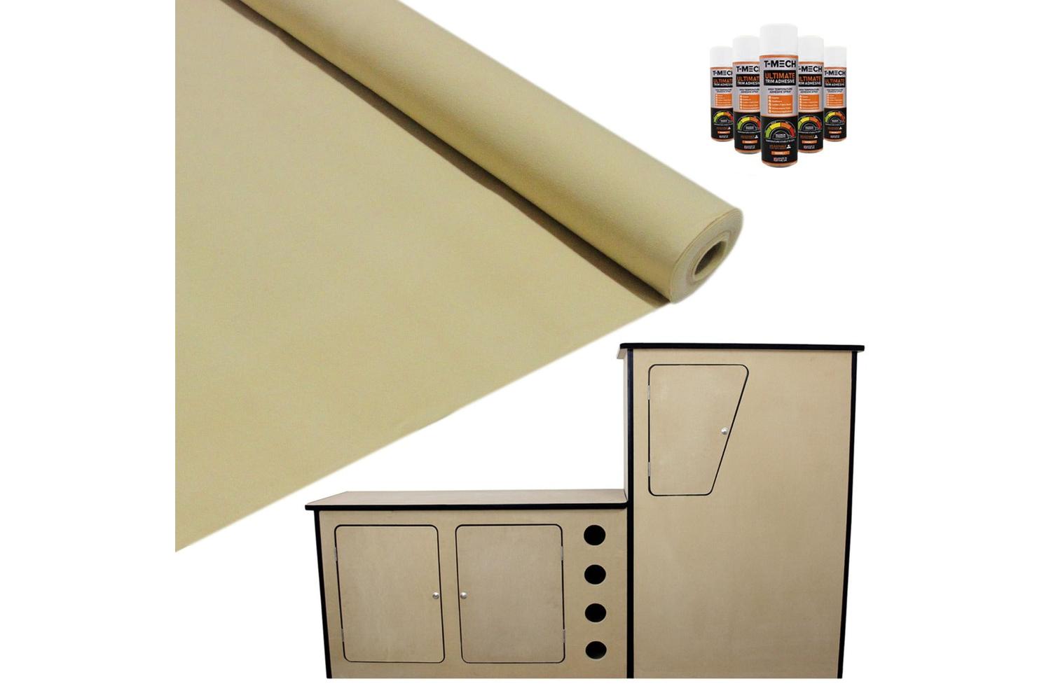 Monstershop 11sqm Van Lining & Glue With Camper Kitchen