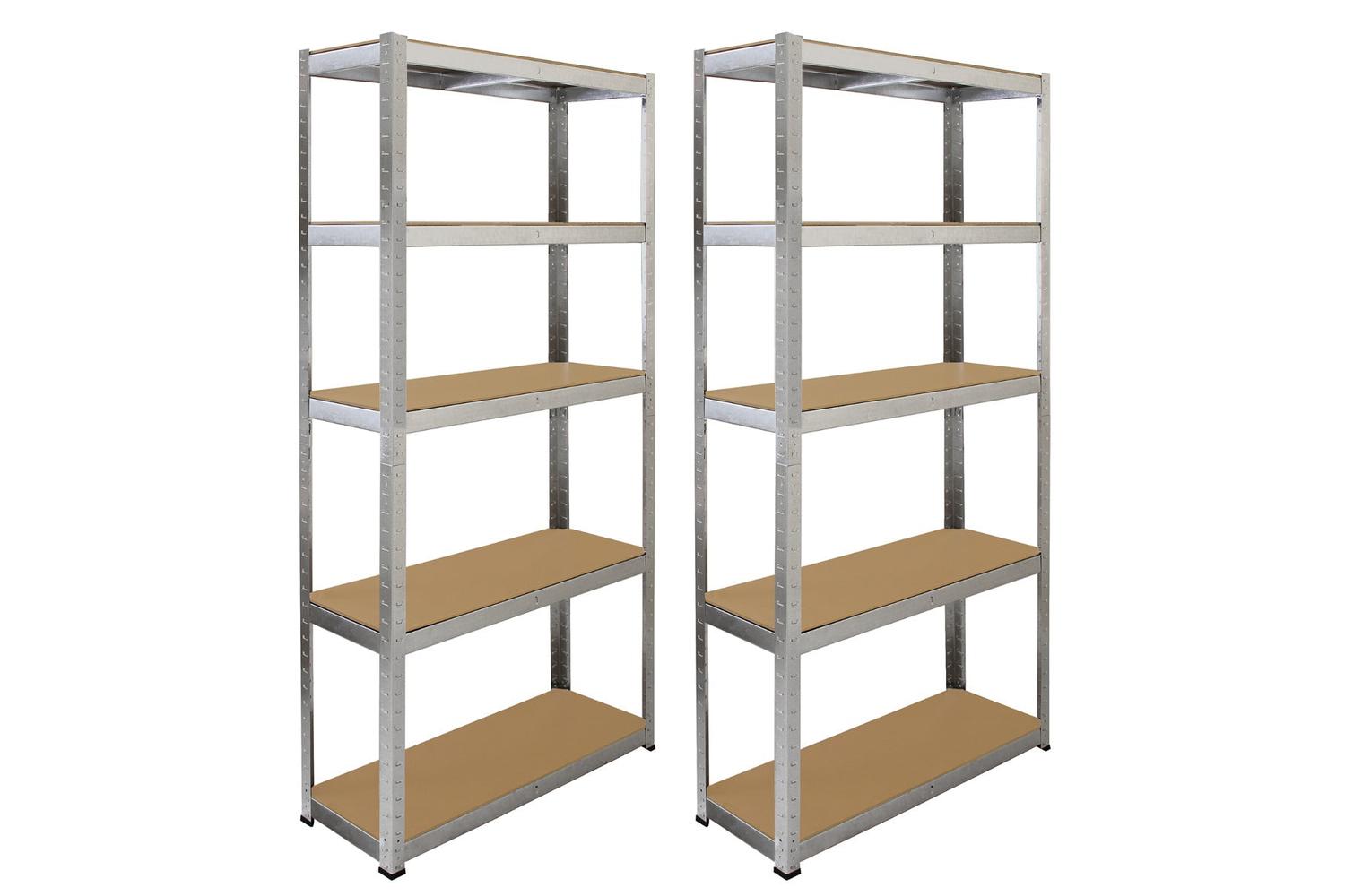 Monstershop 2 x 90cm Workbench Shelving Unit and Mallet