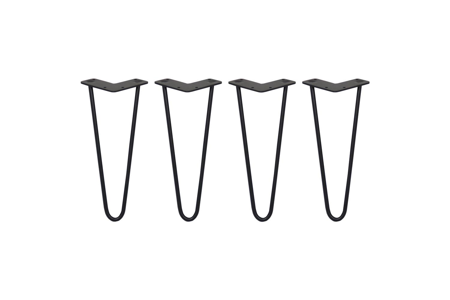 Monstershop Hairpin Legs 2 Prong | Black | 10mm