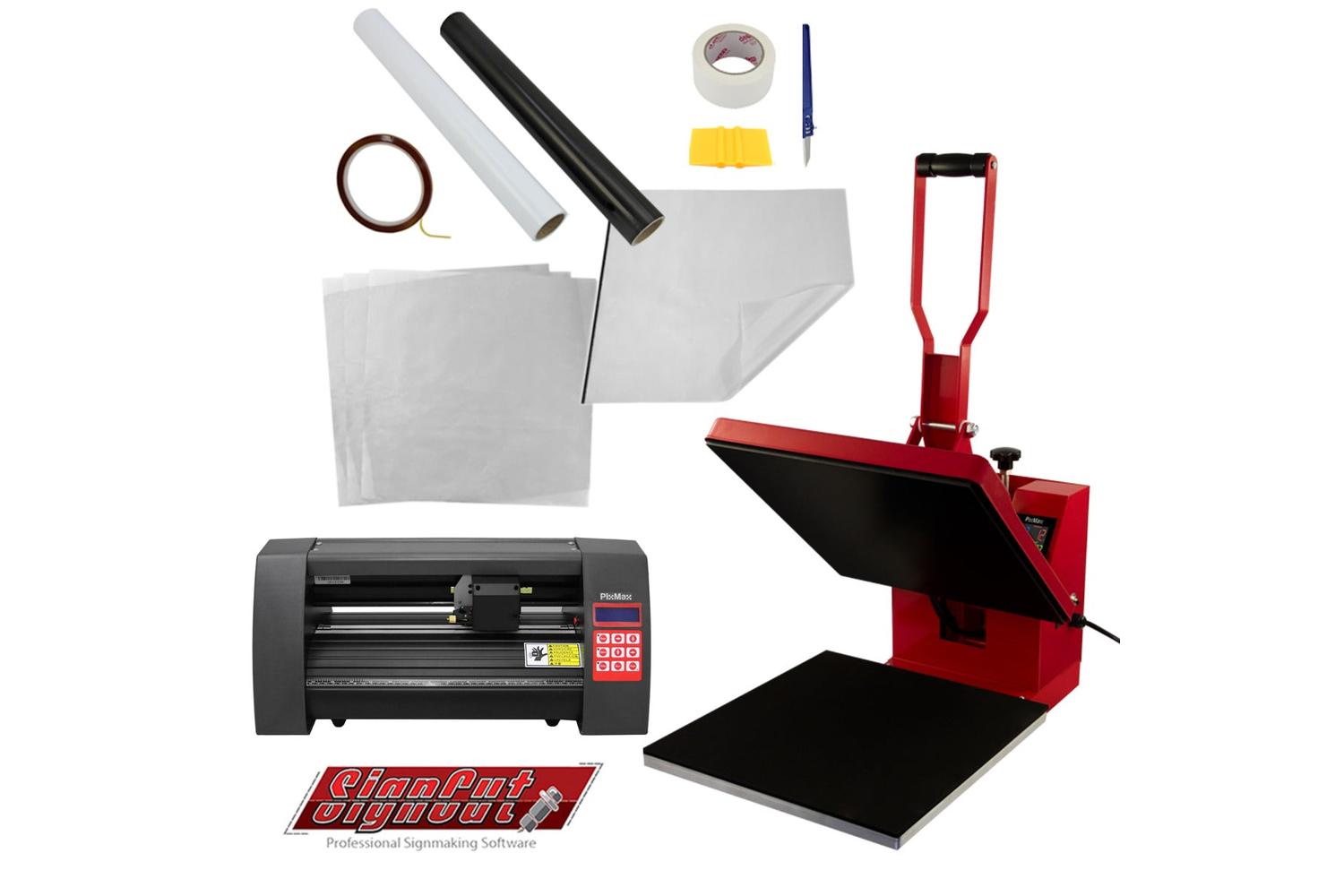 Monstershop 210963 - Clam Heat Press 38 X 38cm & 360mm Vinyl