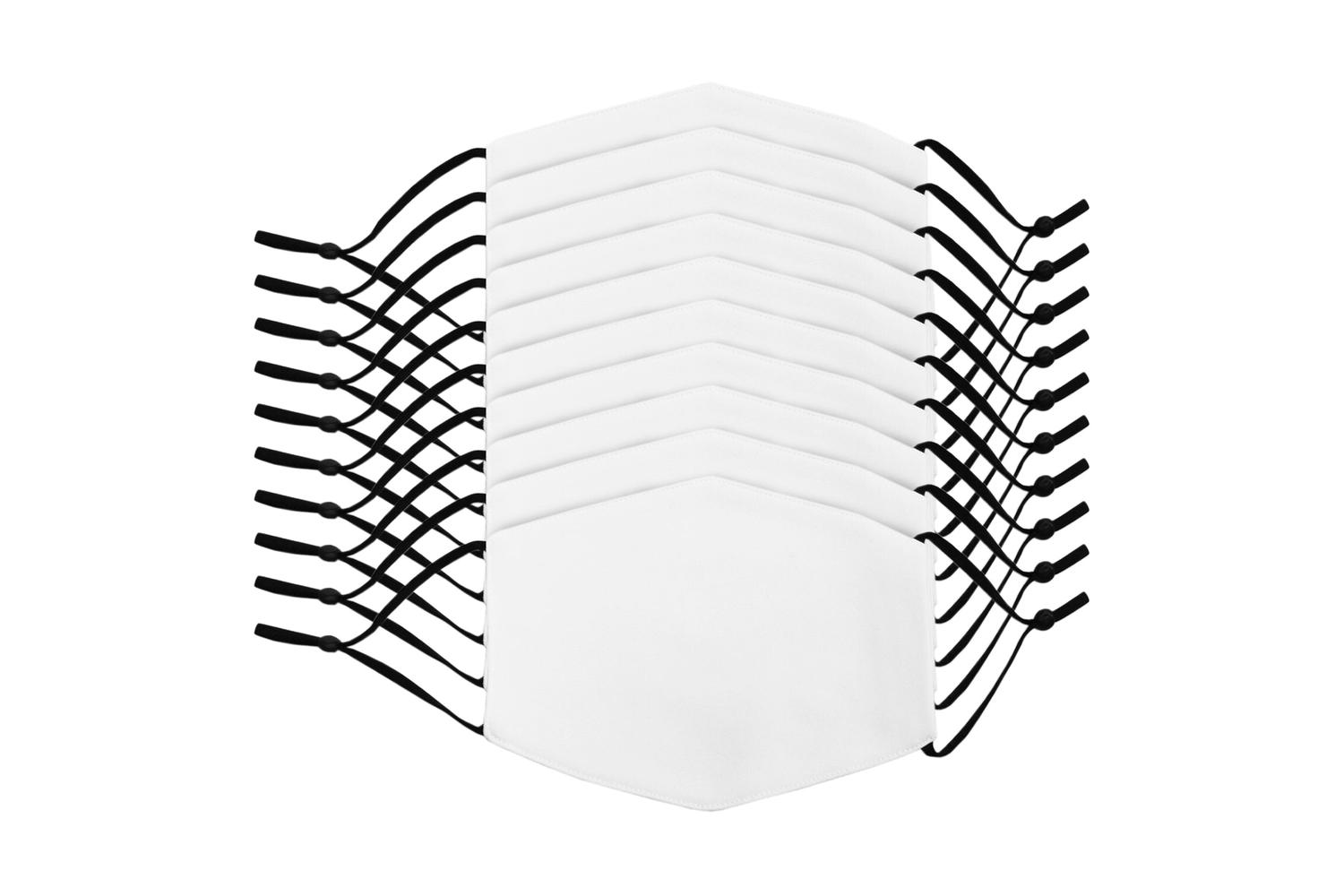 Monstershop 27382 - Medium Face Masks Sublimation Blanks / 1