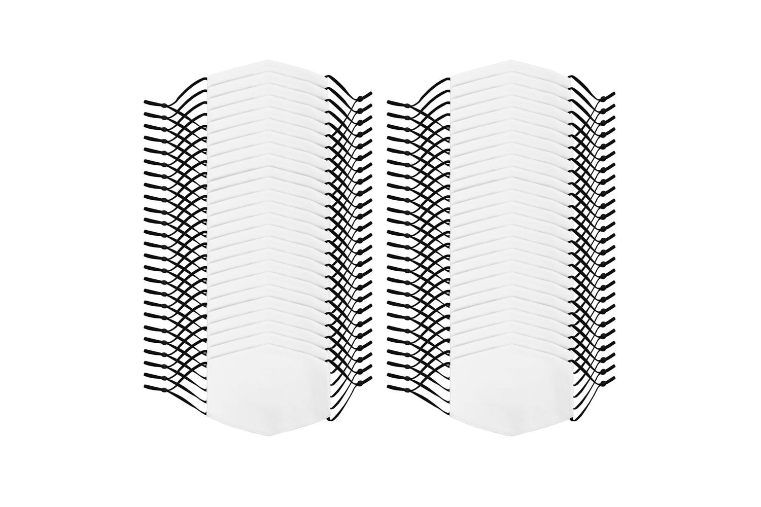 Monstershop 27692 - Medium Face Masks Sublimation Blanks / 5