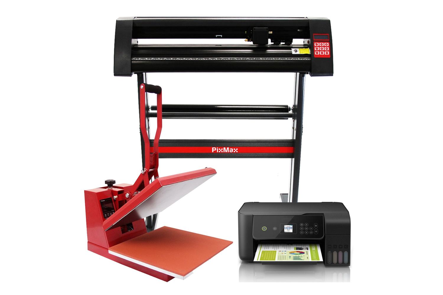 Monstershop 10564 - Pixmax 38cm Clam Heat Press Vinyl Cutter