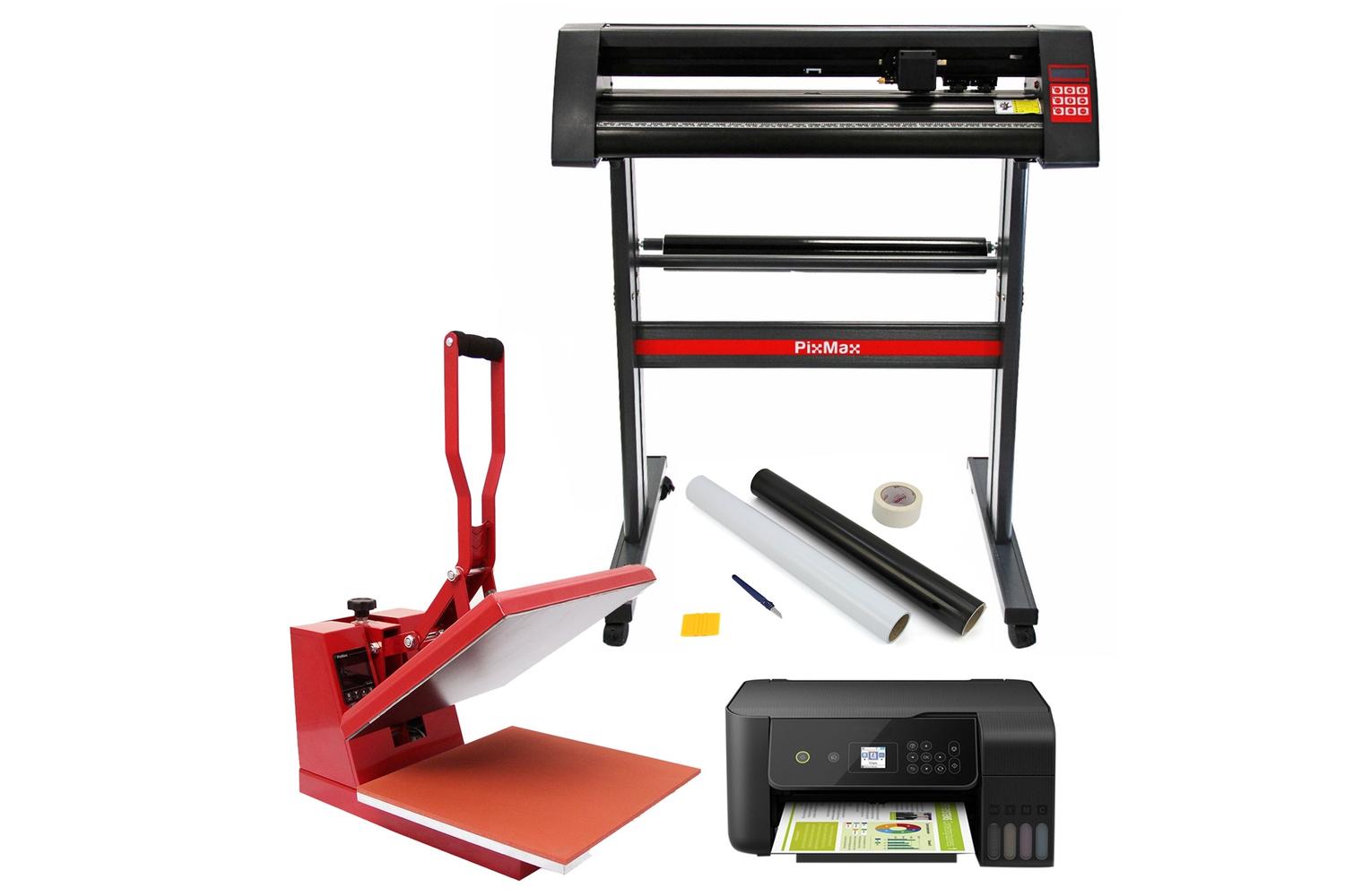 Monstershop 10567 - Pixmax 38cm Clam Heat Press Vinyl Cutter