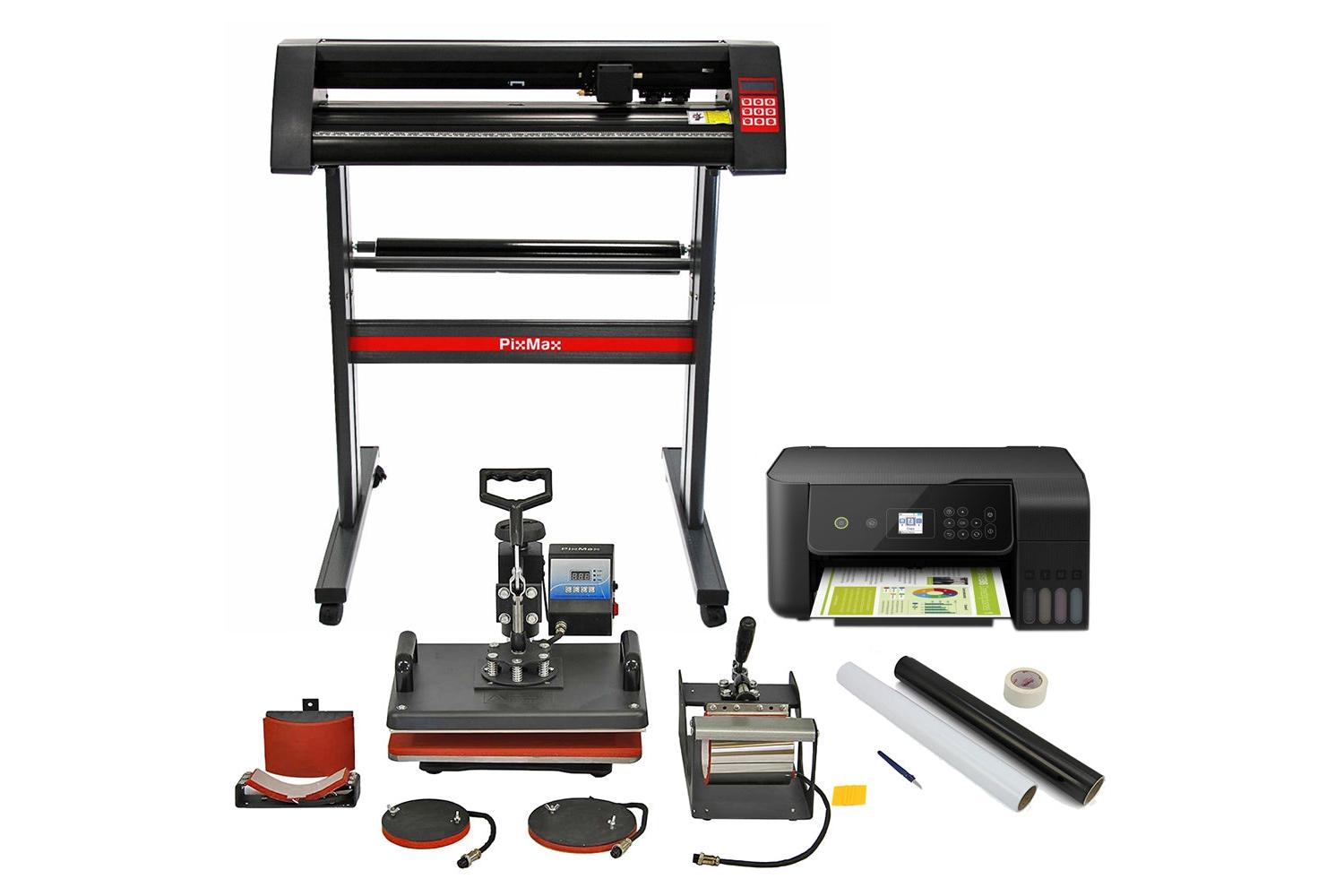 Monstershop 10569 - Pixmax 5 In 1 Heat Press Vinyl Cutter Pr