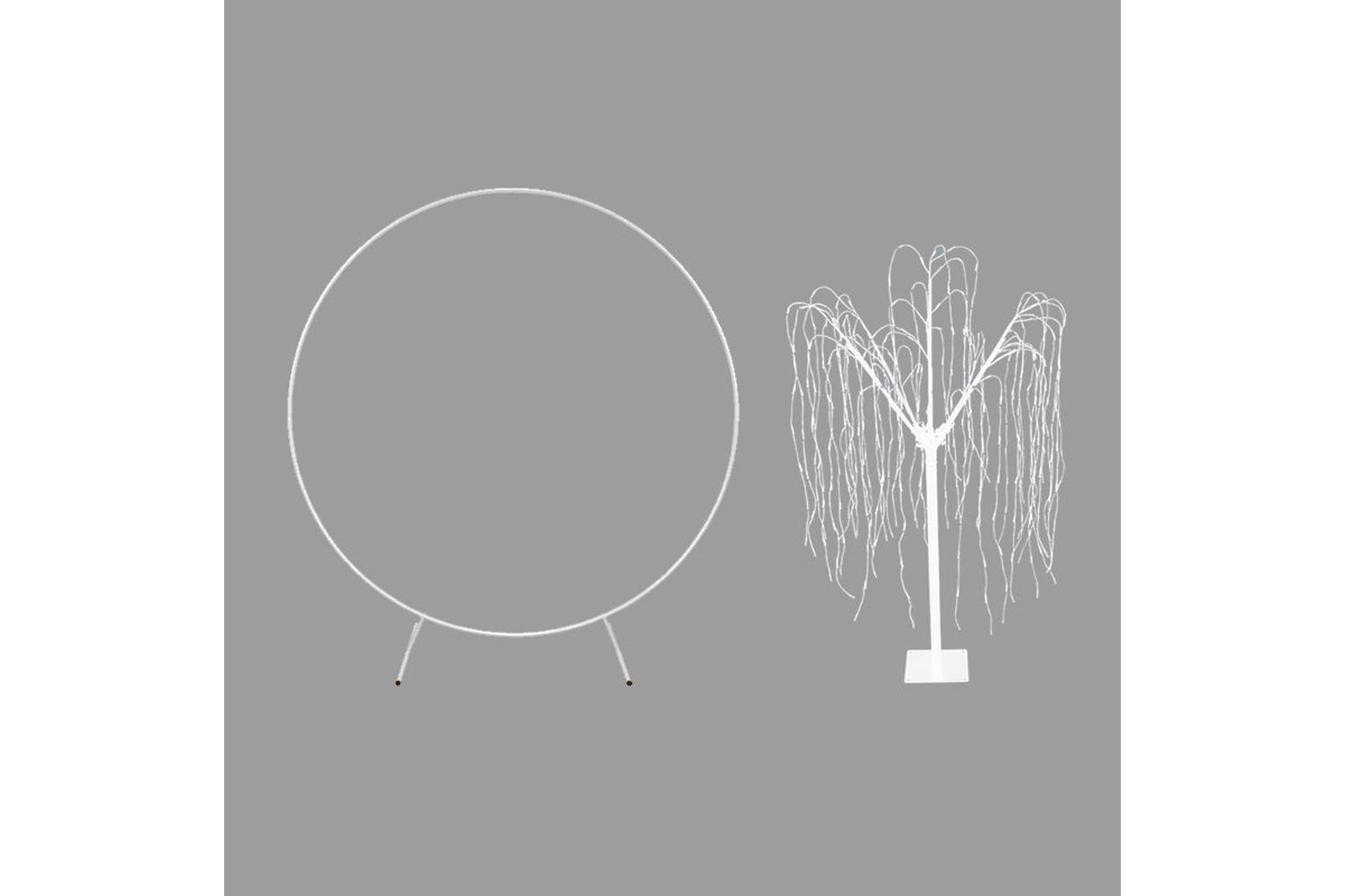 Monstershop 29277 - Wedding Moongate - White & 1 X Weeping W