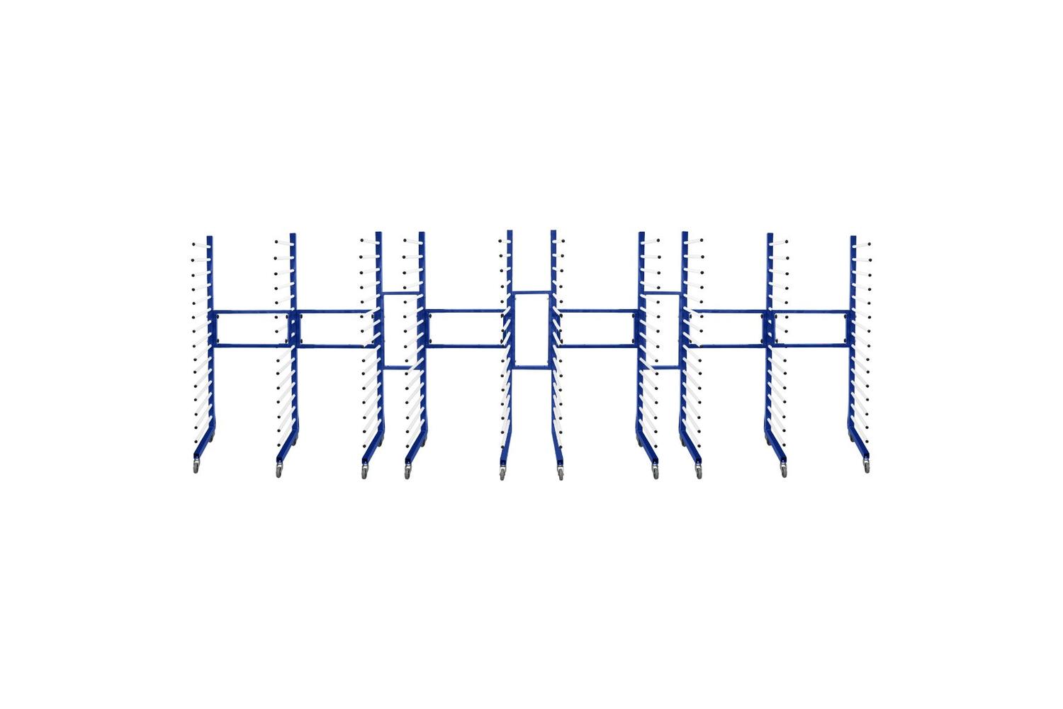 Monstershop 212892 - Combi Spray Drying Rack Trolley X 5 & 4