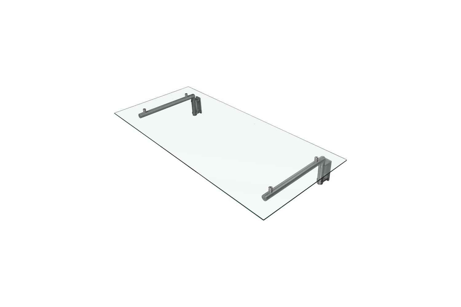 Monstershop 23487 - Monstershop Glass Door Canopy & Brackets