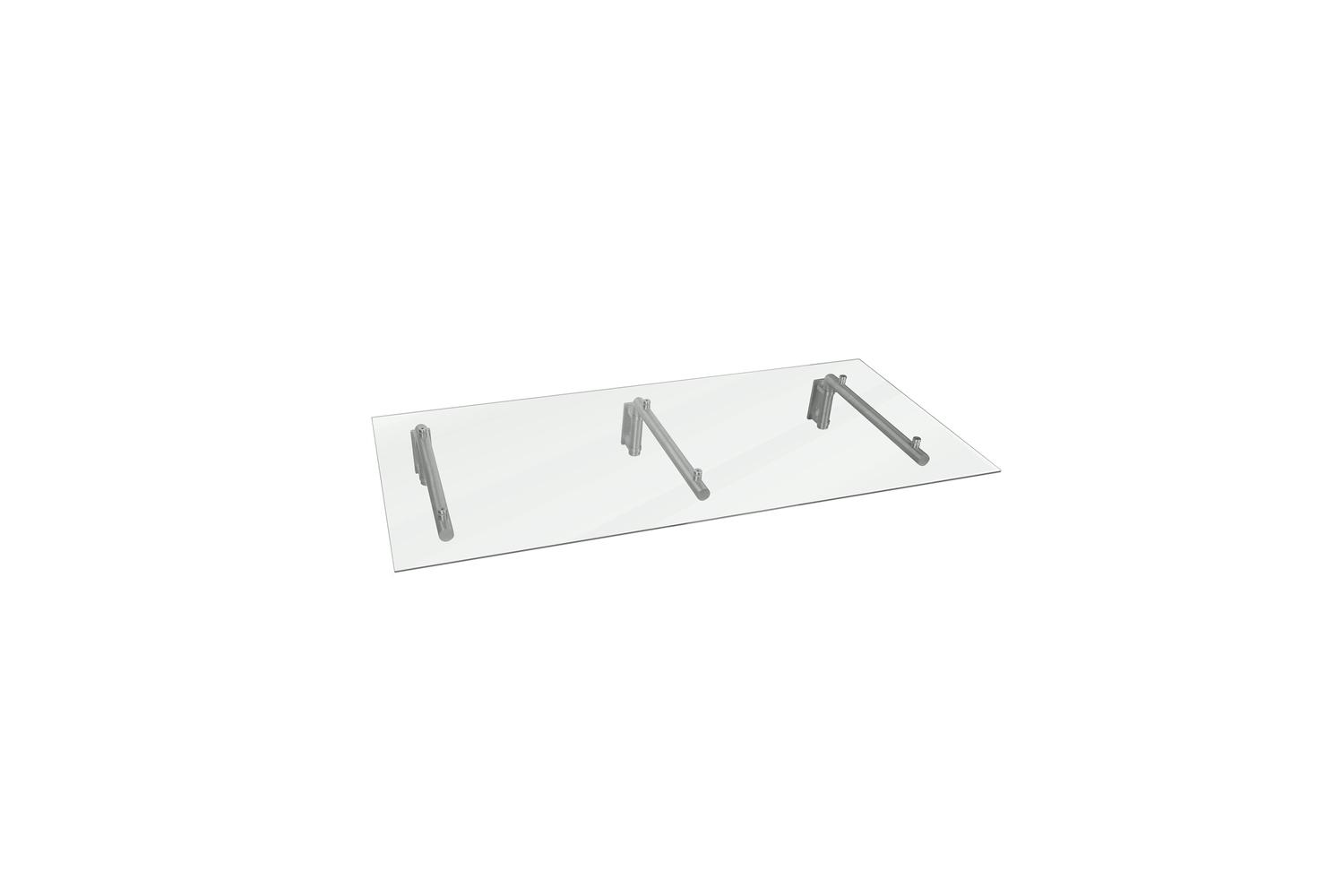 Monstershop 23489 - Monstershop Glass Door Canopy & Brackets