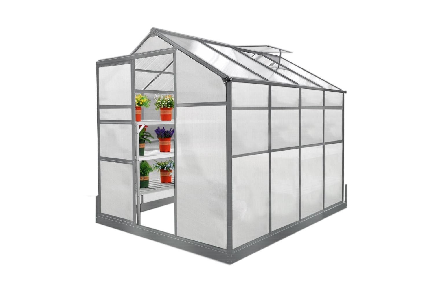 Monstershop 25921 - Greenhouse 6ft X 8ft With Base