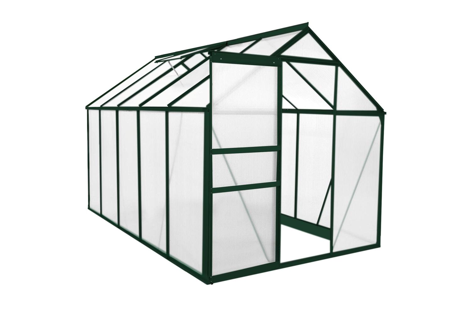 Monstershop 26546 - Greenhouse Polycarbonate 6ft X 10ft (gre