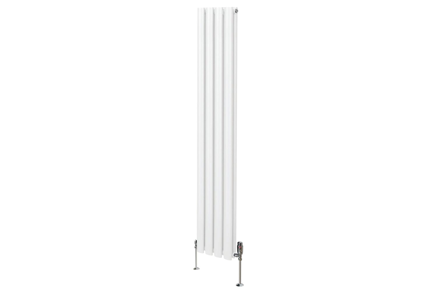 Monstershop 10745 - Oval Column Radiator & Valves - 1600mm X