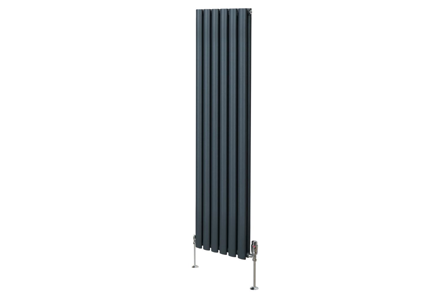 Monstershop 10747 - Oval Column Radiator & Valves - 1600mm X