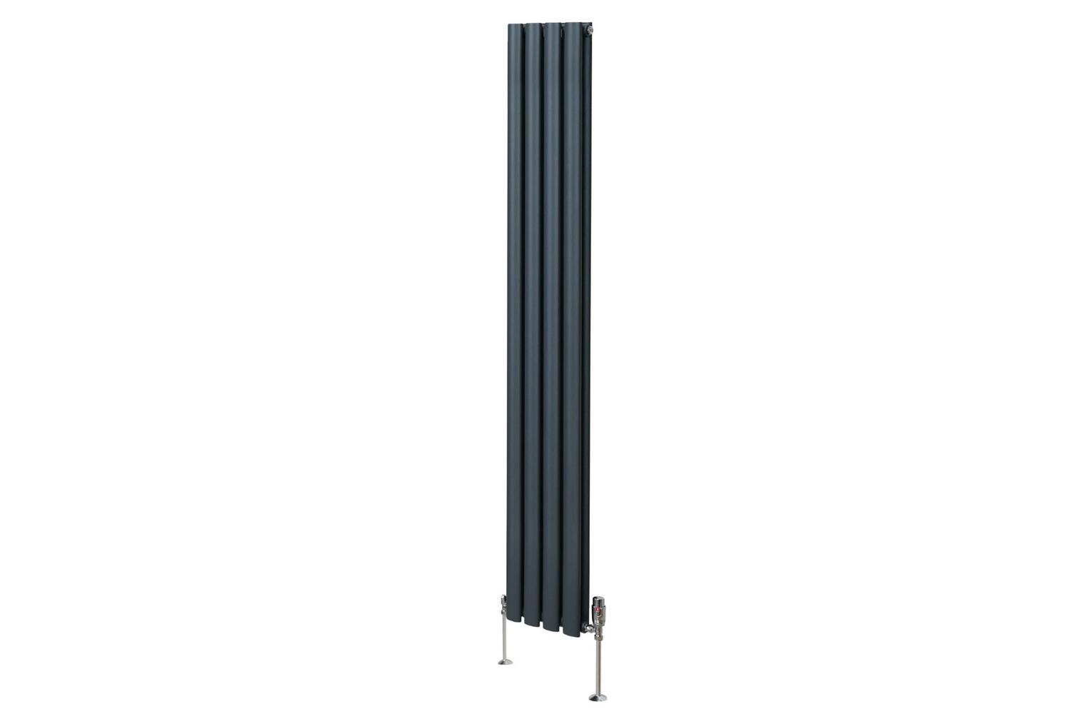 Monstershop 10756 - Oval Column Radiator & Valves - 1800mm X