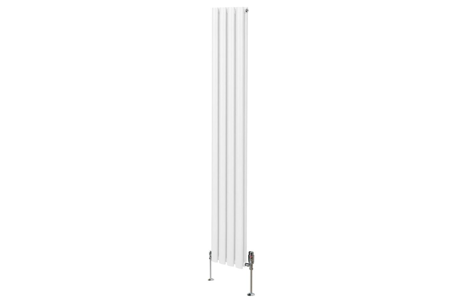 Monstershop 10757 - Oval Column Radiator & Valves - 1800mm X