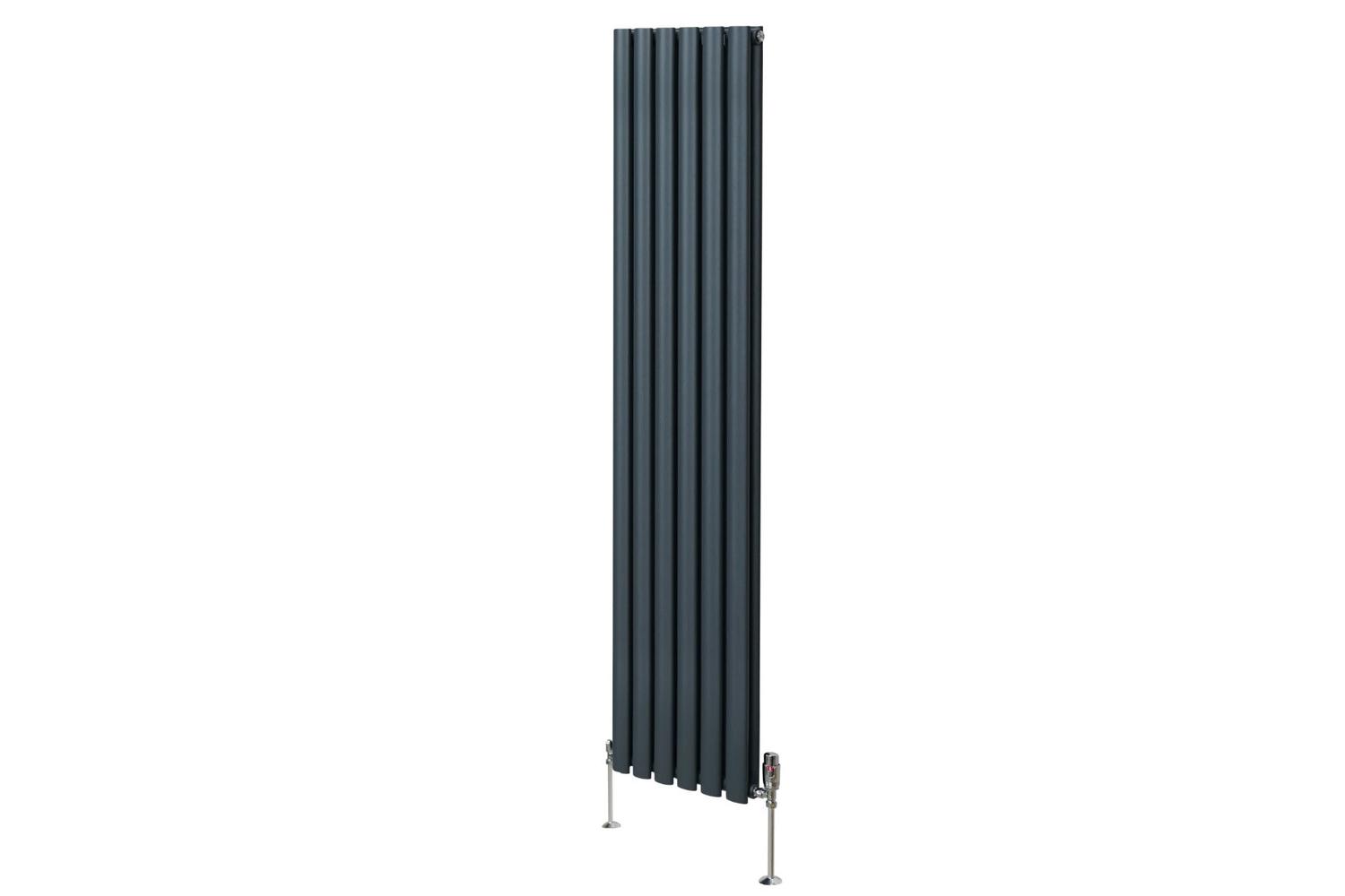 Monstershop 10759 - Oval Column Radiator & Valves - 1800mm X
