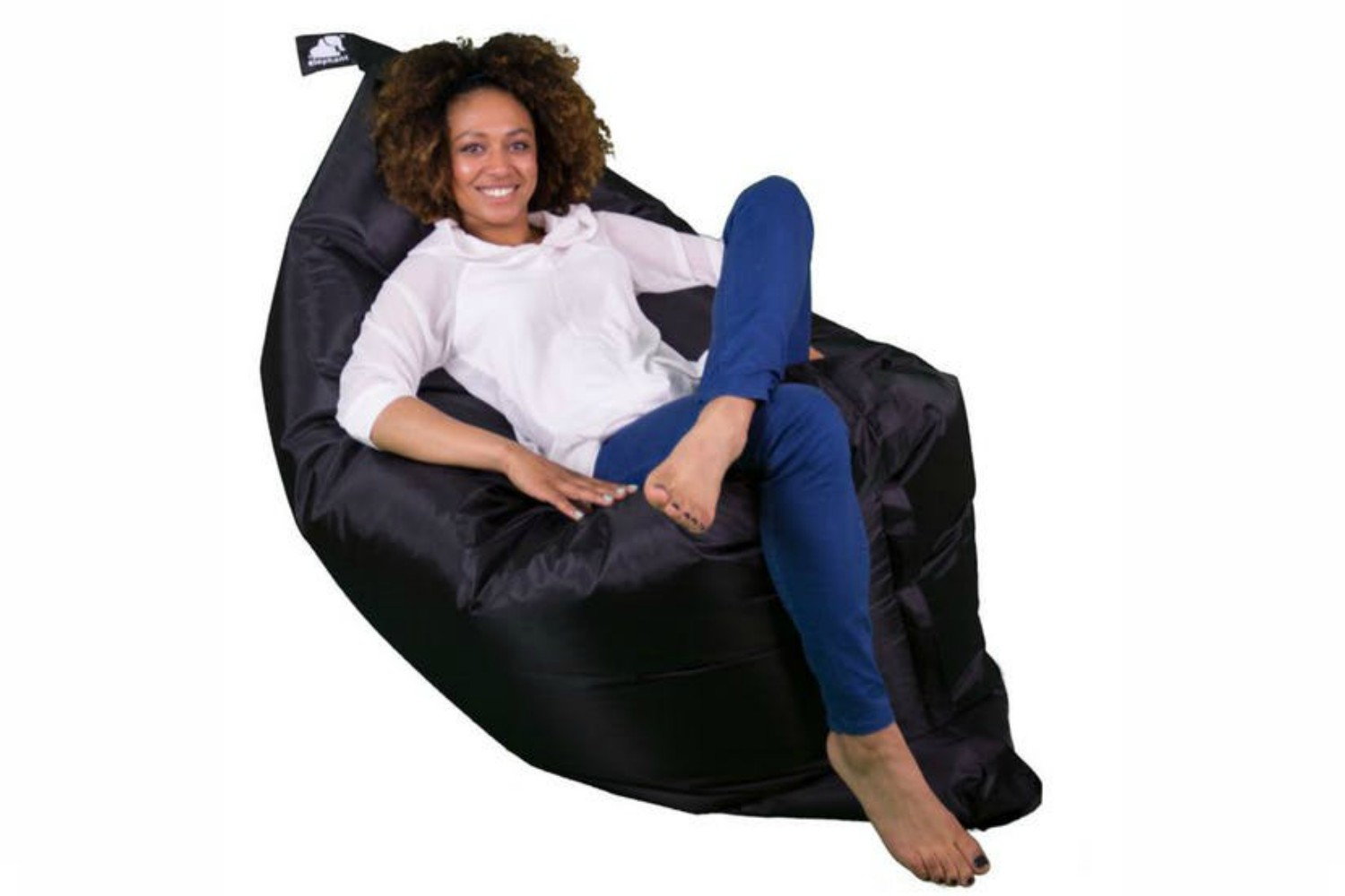 Elephant Jumbo Bean Bags Ultra Black Ireland