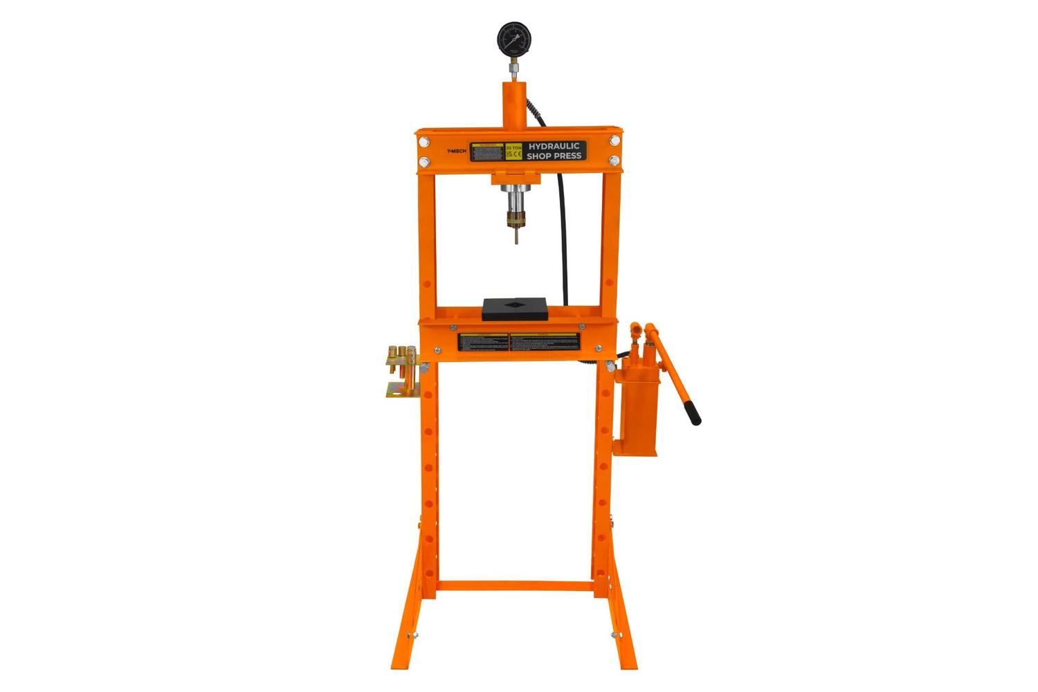 Monstershop 210908 - Hydraulic Shop Press With Gauge  20 