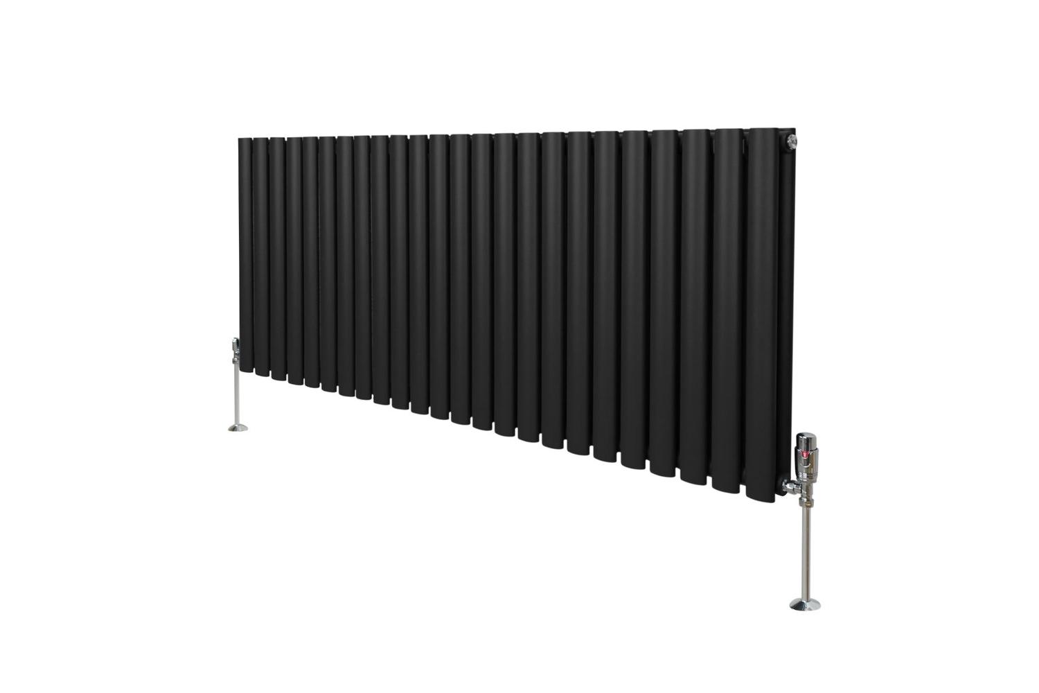 Monstershop 10743 - Oval Column Radiator & Valves - 600mm X 