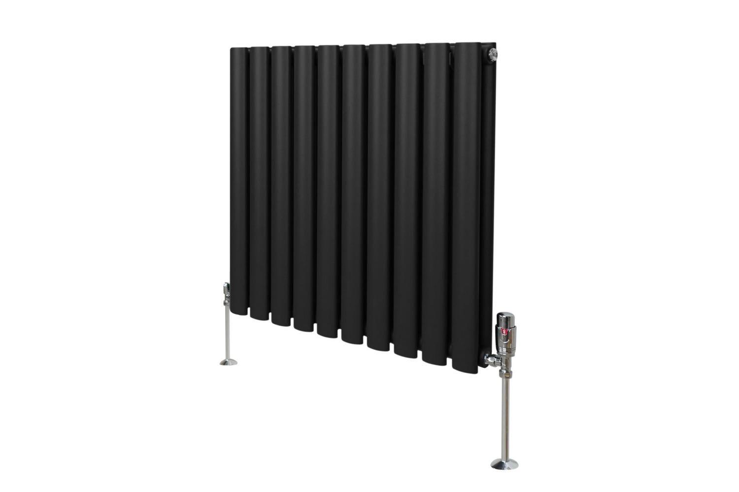 Monstershop 10731 - Oval Column Radiator & Valves - 600mm X 