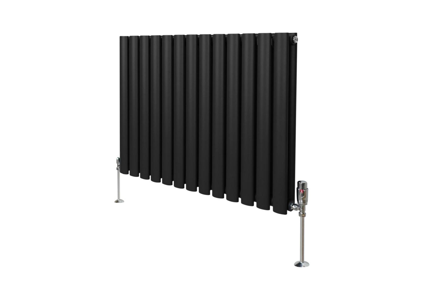 Monstershop 10734 - Oval Column Radiator & Valves - 600mm X 