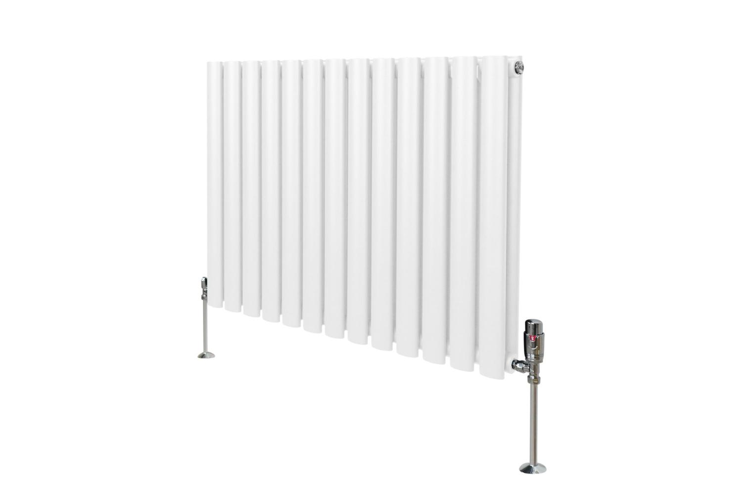 Monstershop 10733 - Oval Column Radiator & Valves - 600mm X 