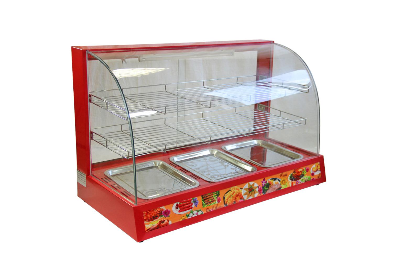 Monstershop 8369 - Kukoo 90cm Wide Glass Food Warmer