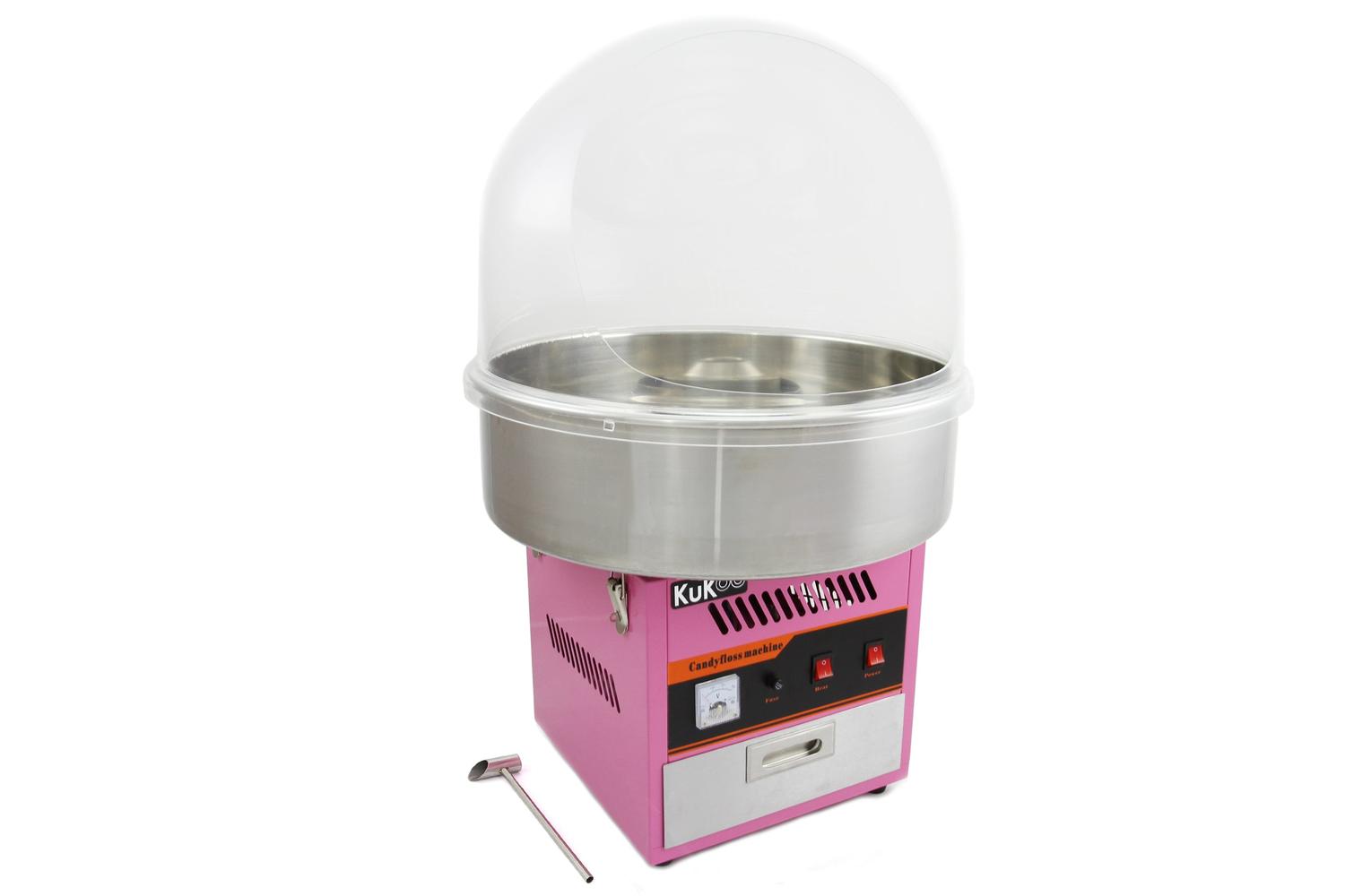 Monstershop 10526 - Kukoo Candy Floss Machine & Protective D