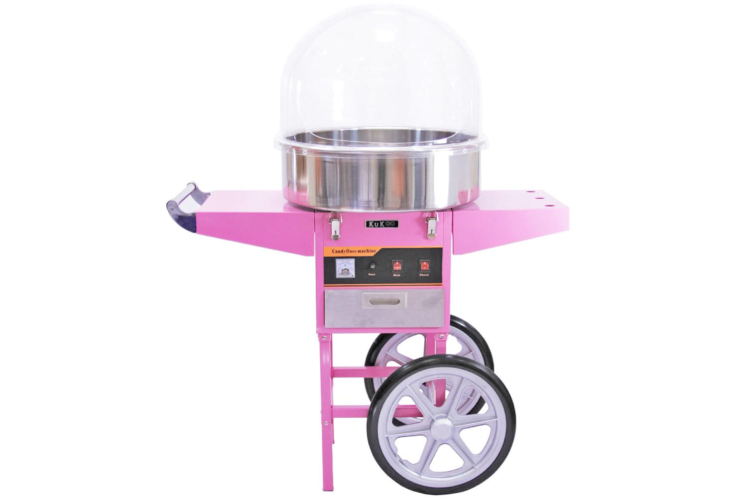 Monstershop 8363#8360 - Kukoo Candy Floss Machine With Cart 