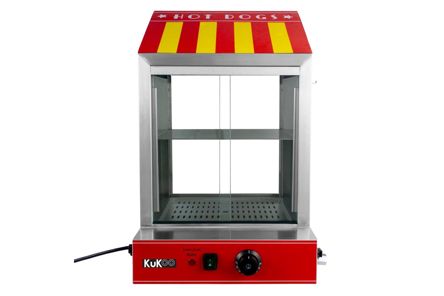 Monstershop 210324 - Kukoo Commercial Hot Dog Steamer