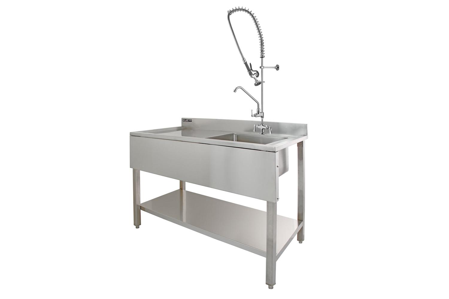 Monstershop 23891 - Kukoo Commercial Sink & Pre-rinse Tap - 