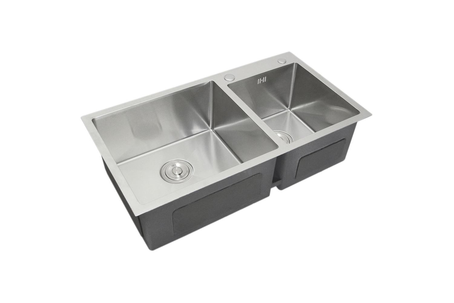 Monstershop 26077 - Kukoo Double Stainless Steel Sink