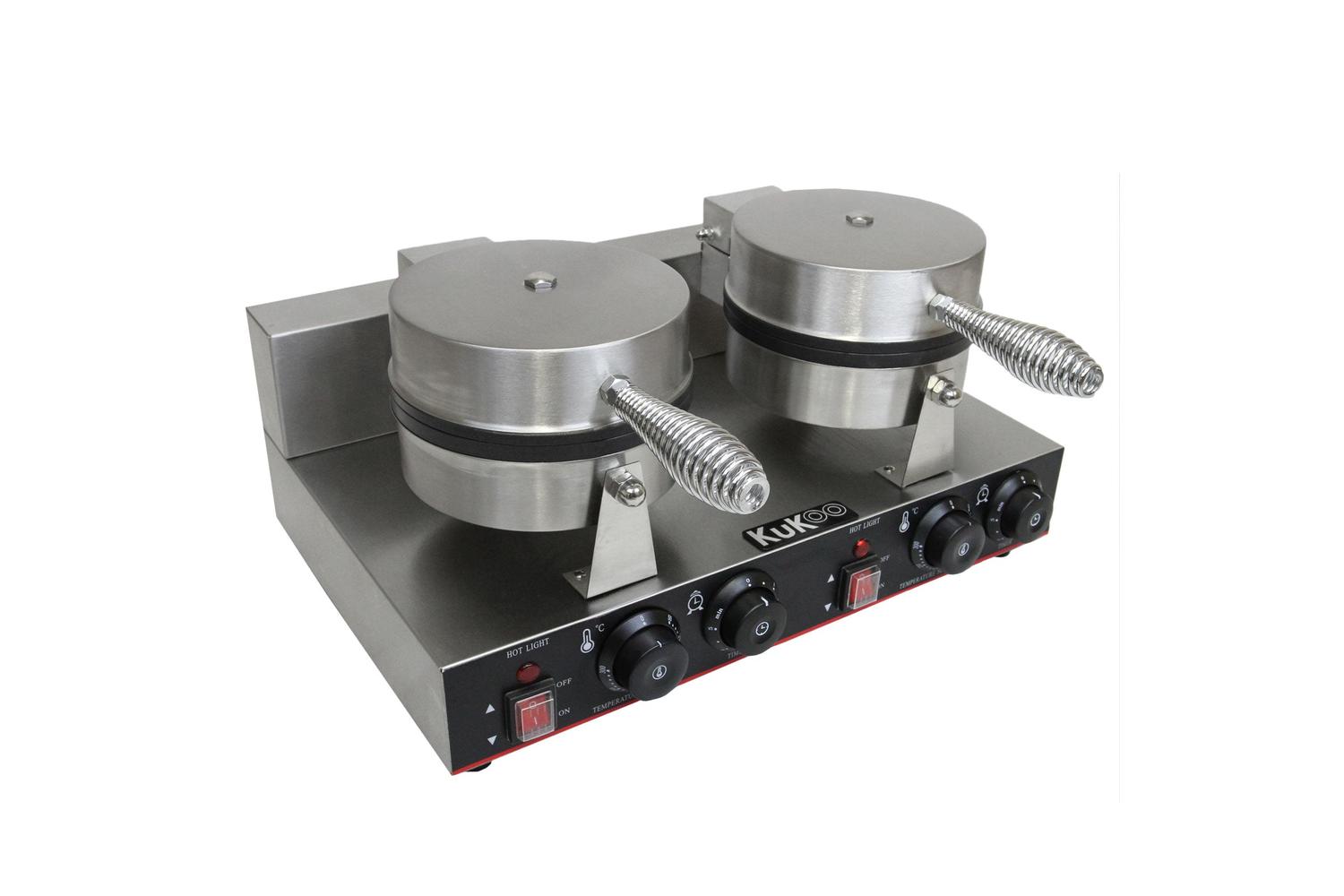 Monstershop 24318 - Kukoo Double Waffle Maker