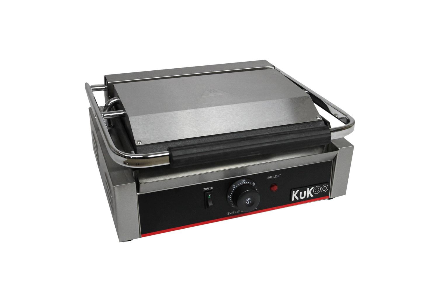 Monstershop 24320 - Kukoo Grooved & Flat Panini Press