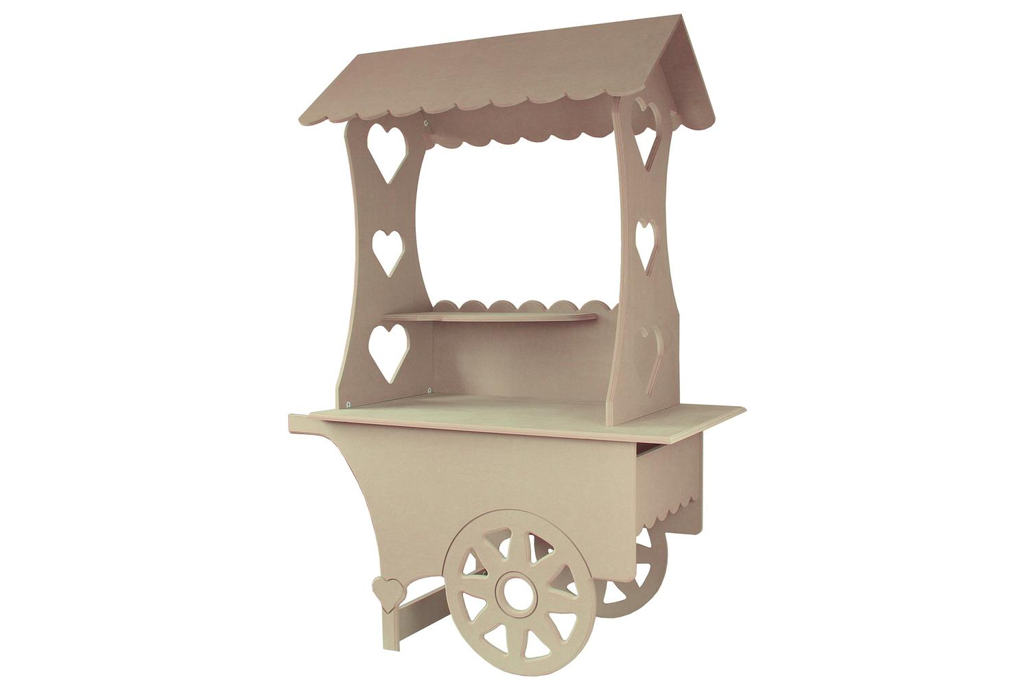 Monstershop 24241 - Kukoo Mini Candy Cart Wedding Sweet Stal