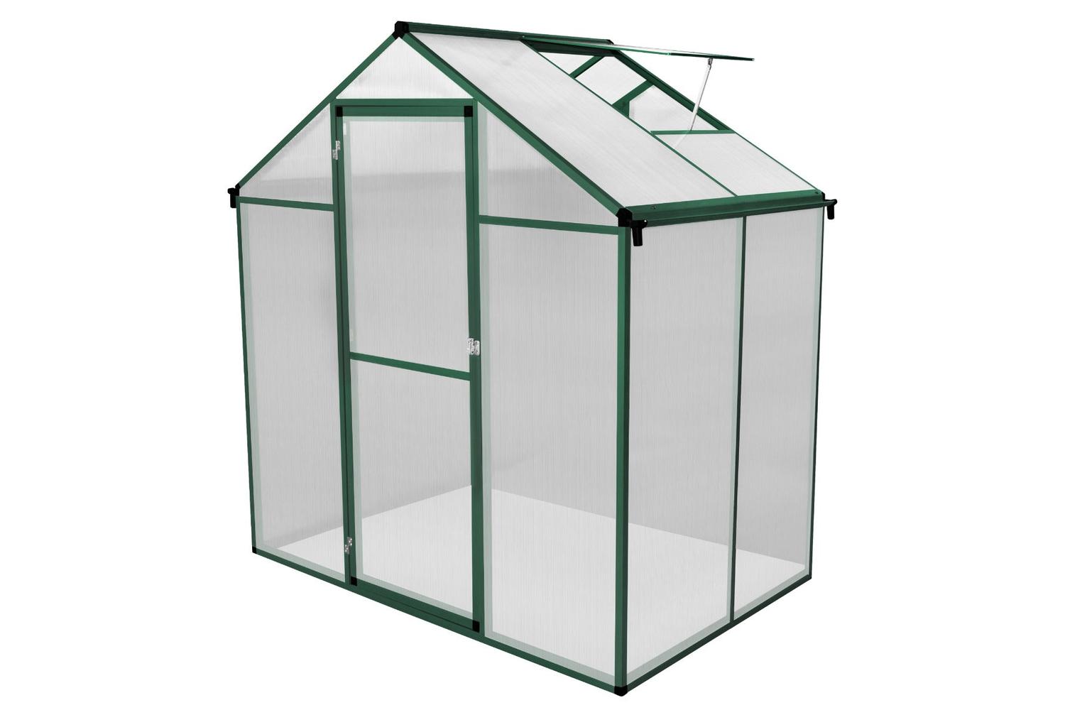 Monstershop 210607 - Polycarbonate Greenhouse 6ft X 4ft  