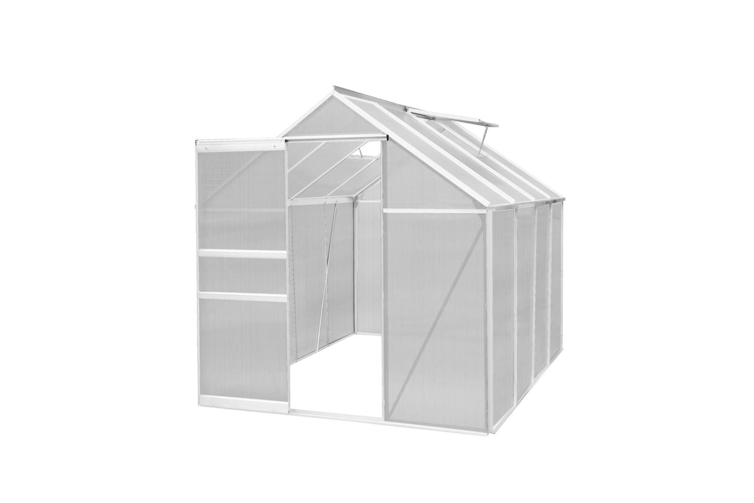 Monstershop 213484 - Polycarbonate Greenhouse 6ft X 8ft  