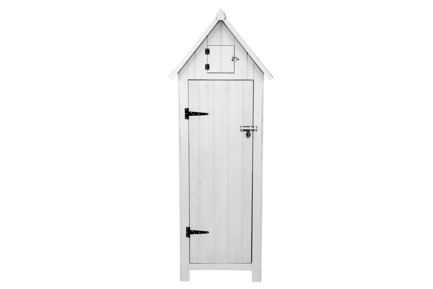 Monstershop 211317 - Wooden Garden Shed  White