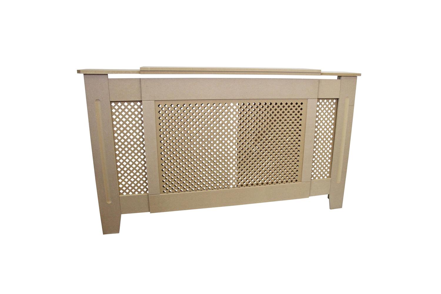 Monstershop Adjustable Radiator Cover MDF Unfinished