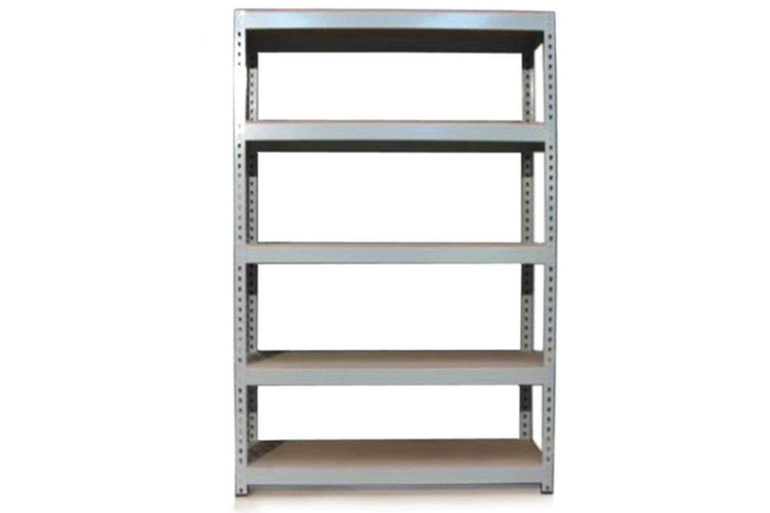 Monstershop 7005 - Q-rax Grey Metal Shelving Units - 120cm X