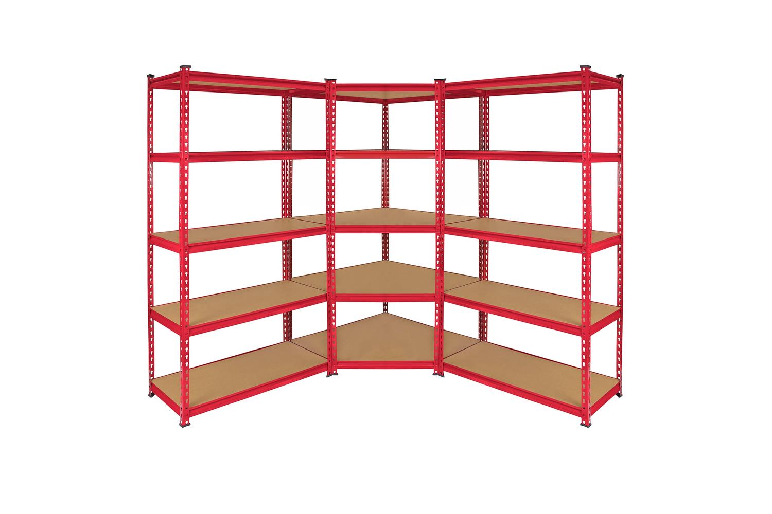 Monstershop 25594 - Z-rax 90cm Racking Bundle: Corner Shelvi