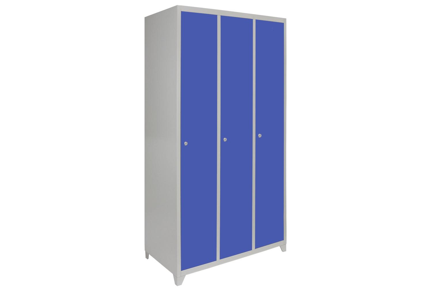 Monstershop 23986 - Metal Storage Lockers - Three Doors Wide