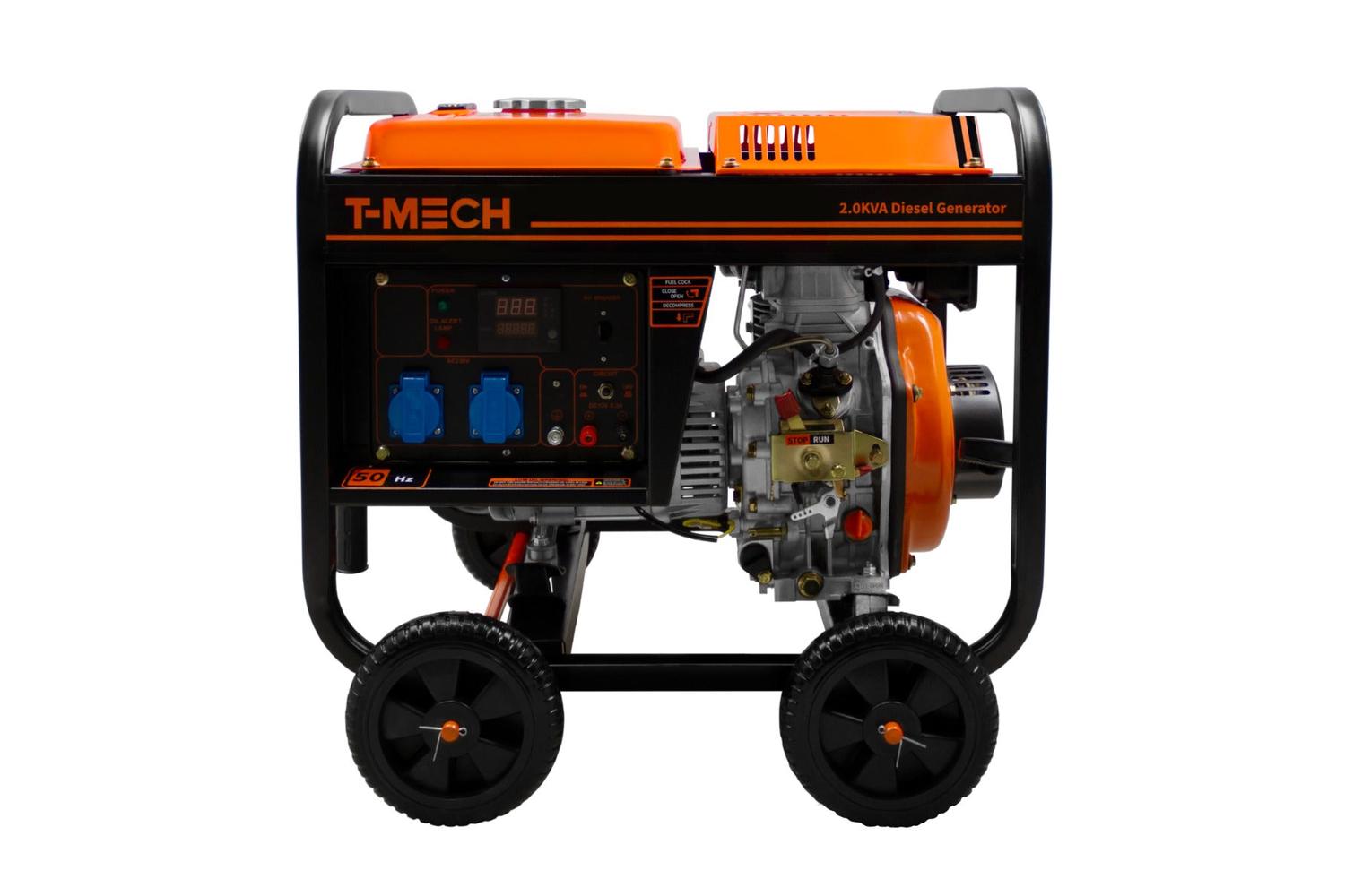 Monstershop 210410 - T-mech 2kva Portable Diesel Generator O