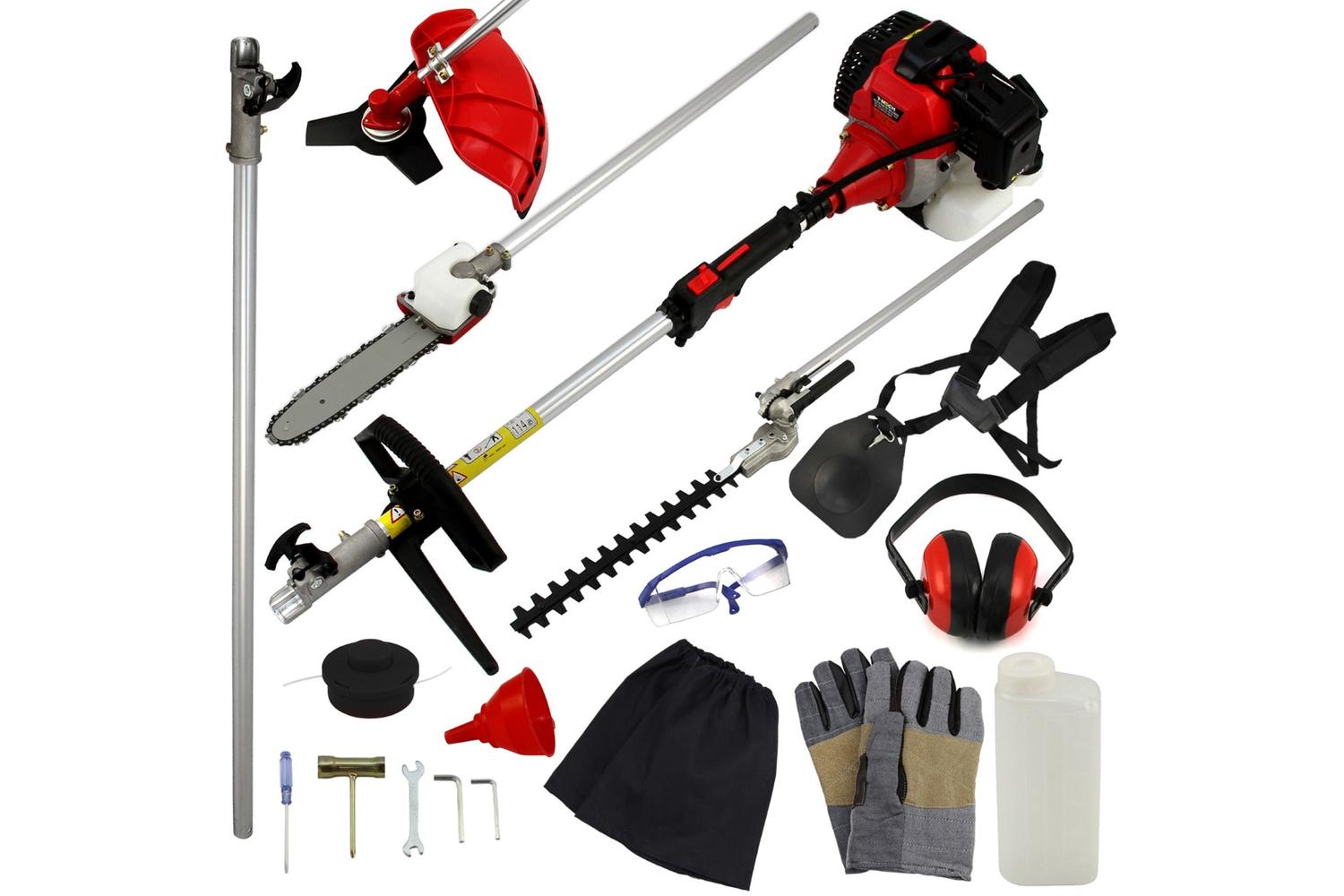 Monstershop 210984 - T-mech 5 In 1 52cc Petrol Garden Cutter