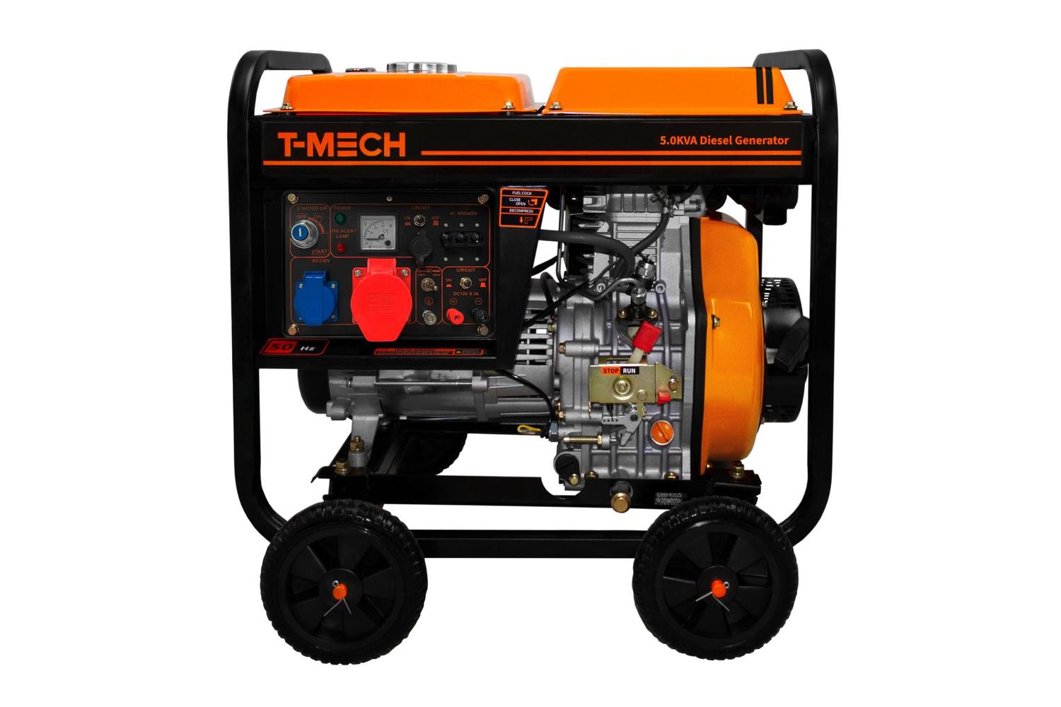 Monstershop 210706 - T-mech 5kva Portable Diesel Generator O
