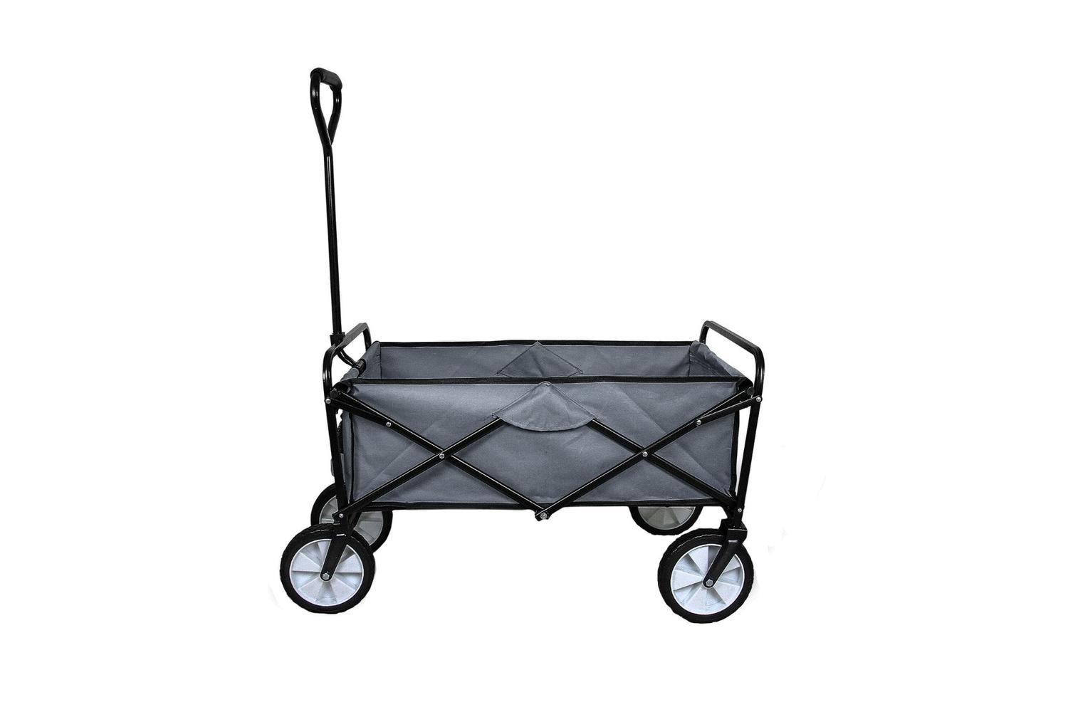 Monstershop 28431 - Foldable Garden Cart Grey