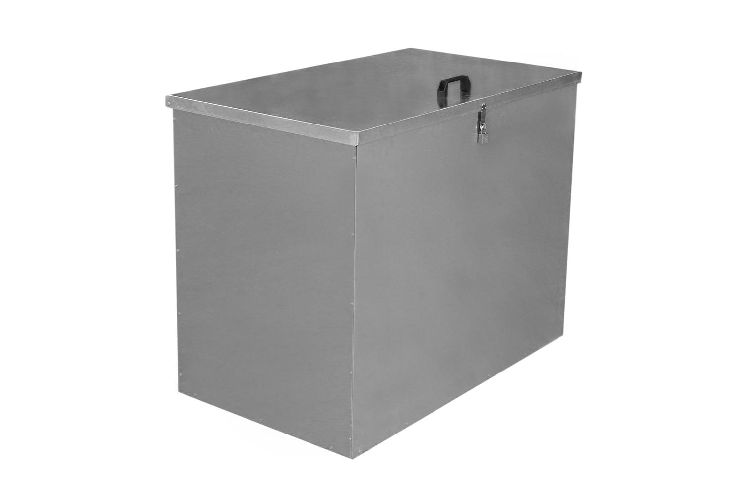 Monstershop 26925 - Galvanised Feed Store 1 Compartment