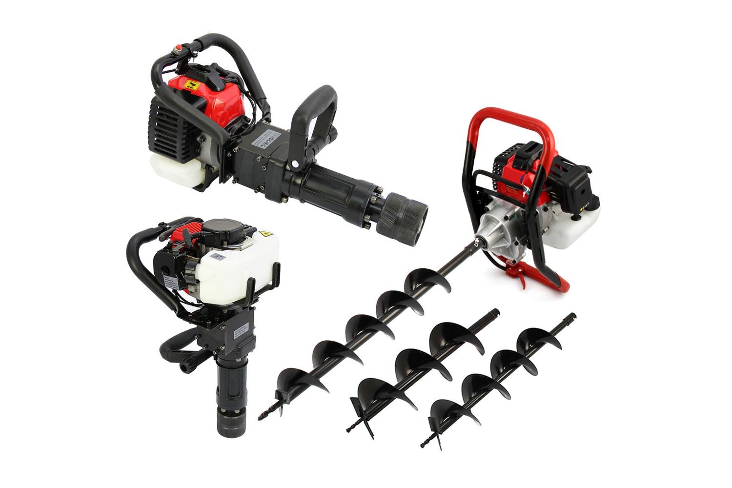 Monstershop 25874 - T-mech Earth Auger & 2-stroke Post Drive