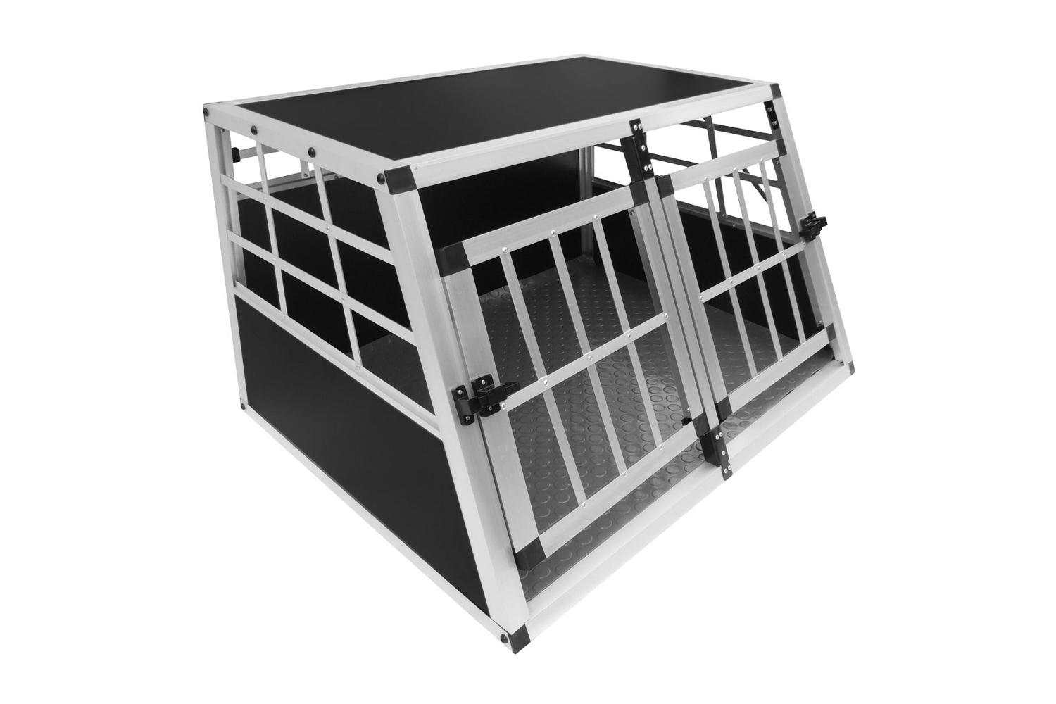 Monstershop 28289 - Car Dog Pet Crate - Small Double Doors