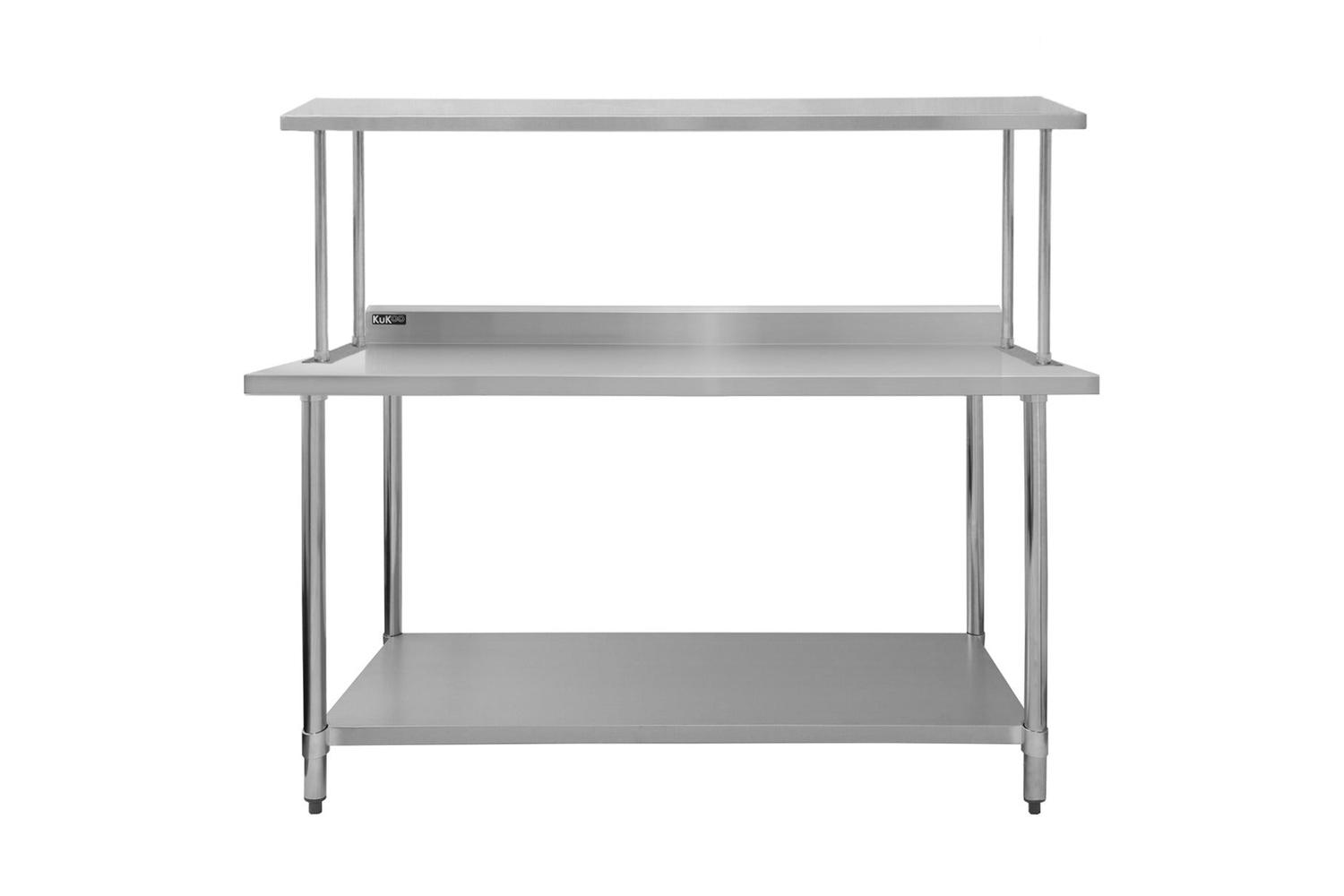 Monstershop 6ft Catering Bench With Single Over-Shelf